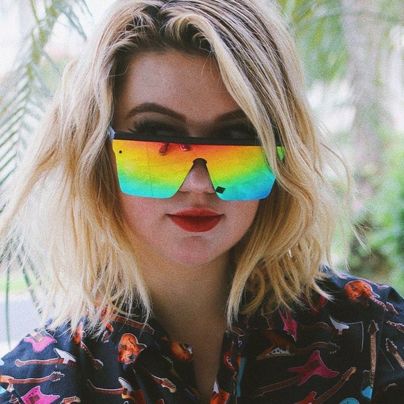 Quay Australia Hindsight Rainbow / Matte Black - Picture 6 of 8